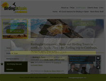 Tablet Screenshot of birdinginspain.com